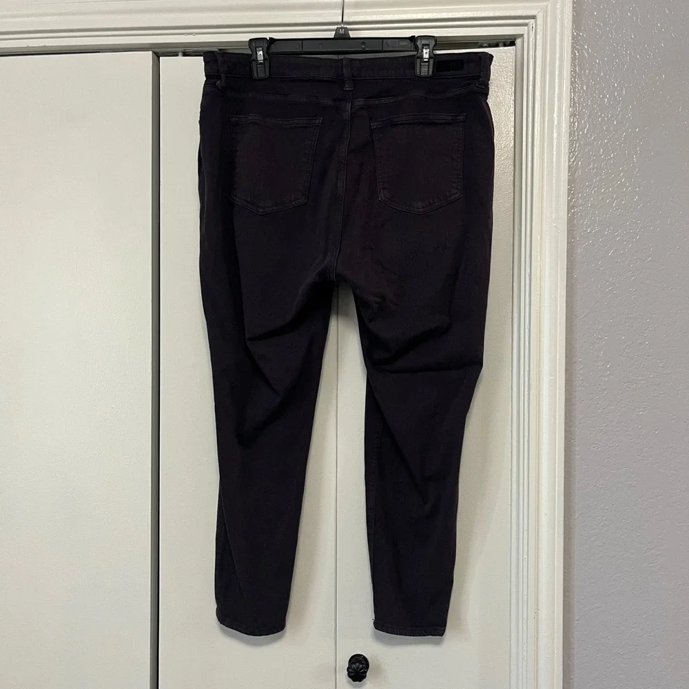 KUT from the Kloth Plus Size 18W Purple Wash Denim Skinny Leg Ankle Jeans - Picture 2 of 5